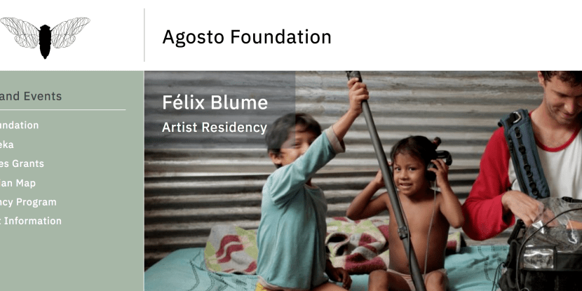 Agosto Foundation Felix Blume